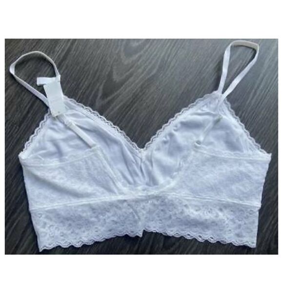 2x25. Rose Lace Bralette Bra Stretch Adjustable - Picture 8 of 15